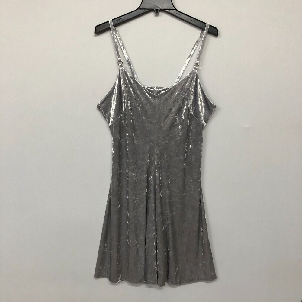 Calvin Klein Silver Mini Dress